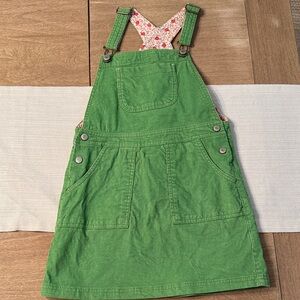 Mini Boden Bright Green Kids Casual Dress